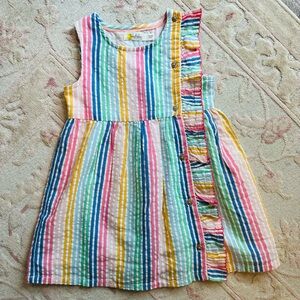Baby Boden - Woven Ruffle Dress